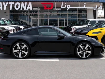 2025 Porsche 911 Carrera 3.0 Litres Twin-Turbo Flat-6 Petrol Engine Black Red Coupe Carbon Fiber