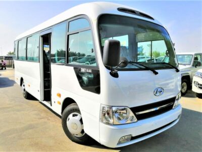 2026 Hyundai County 3.9 Litres 4 Cylinders Diesel Engine White Grey Commercial Bus GCC Specs