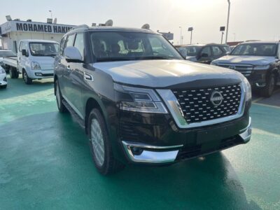 2026 Nissan Patrol XE 4.0 Litres 6 Cylinders Petrol Engine Black Tan SUV GCC Specs Automatic