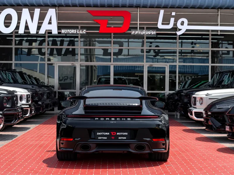 2025 Porsche 911 Carrera 3.0 Litres Twin-Turbo Flat-6 Petrol Engine Black Red Coupe Carbon Fiber