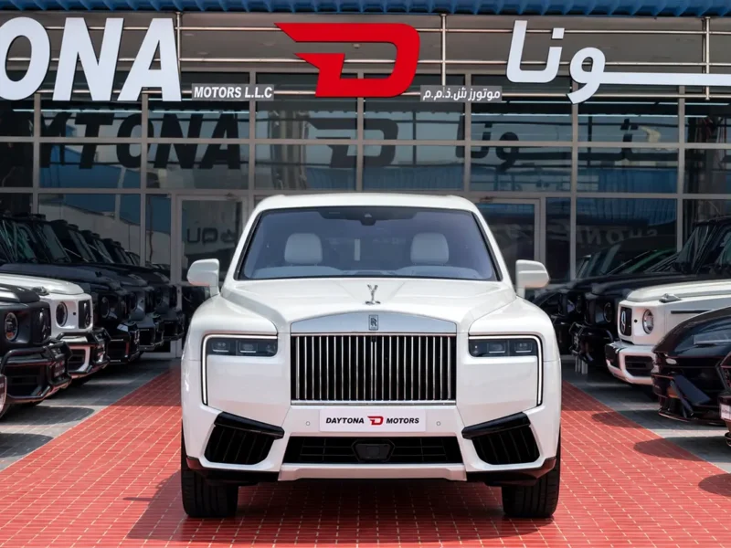 2026 Rolls-Royce Cullinan Silver Badge 6.75 Litres Twin-Turbo V12 Petrol Engine White SUV