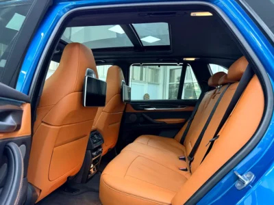 2018 BMW X5 M TwinPower Turbo 8 Cylinders Petrol Engine Blue Brown SUV GCC Specs