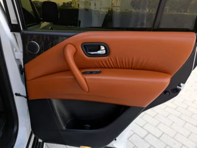 2020 Nissan Patrol SE Platinum 4.0 Litres 6 Cylinders Petrol Engine White Tan SUV GCC Specs