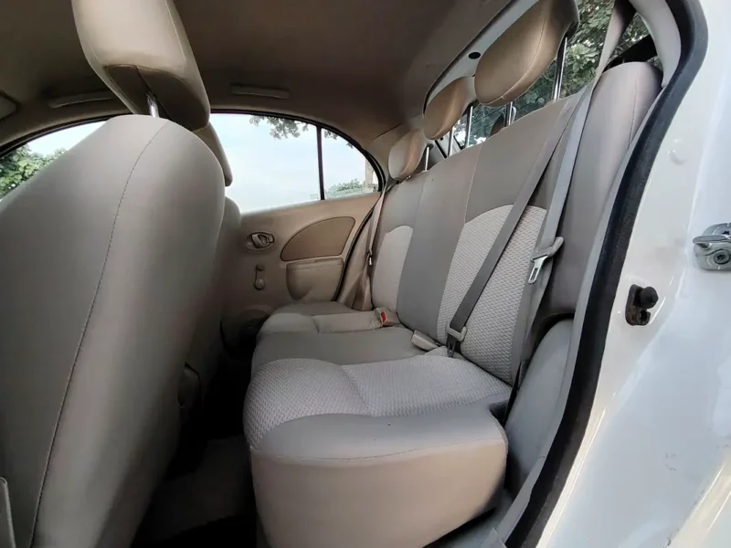 2020 Nissan Micra SL 4 Cylinders Engine GCC White Beige Premium Condition Family Hatchback