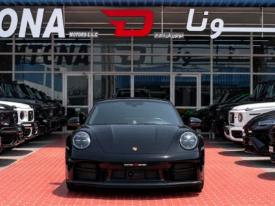 2025 Porsche 911 Carrera 3.0 Litres Twin-Turbo Flat-6 Petrol Engine Black Red Coupe Carbon Fiber