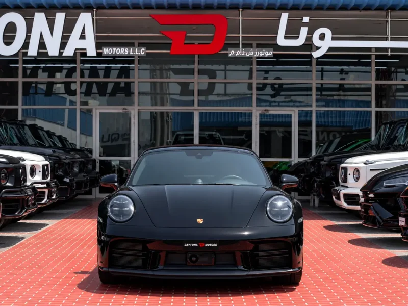 2025 Porsche 911 Carrera 3.0 Litres Twin-Turbo Flat-6 Petrol Engine Black Red Coupe Carbon Fiber