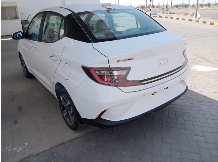 2024 Hyundai i10 1.2 Litres 3 Cylinders Petrol Engine White Beige Compact Hatchback GCC