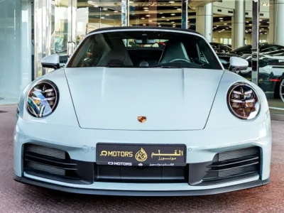 2025 Porsche 911 Carrera 3.0l Twin Turbo 6 Cylinders Engine Green Black Soft Top Convertible