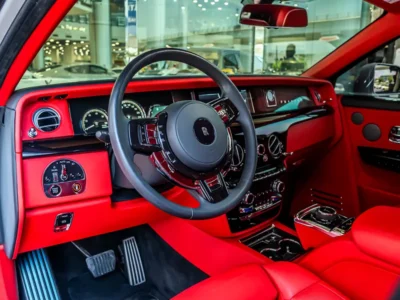 2022 Rolls-Royce Phantom Standard 12 Cylinders Petrol Engine White Red Sedan GCC Specs