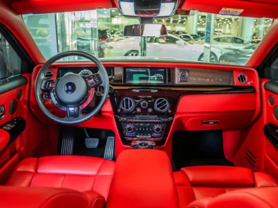 2022 Rolls-Royce Phantom Standard 12 Cylinders Petrol Engine White Red Sedan GCC Specs