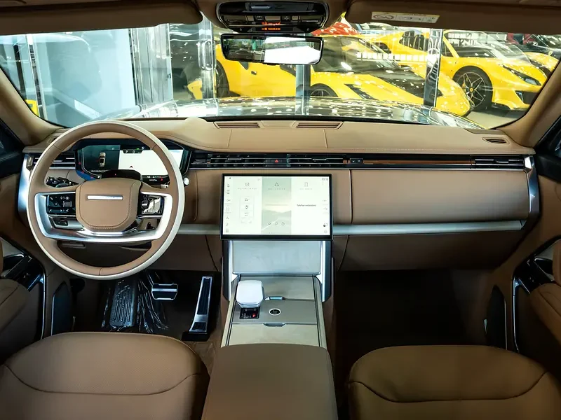 2026 Land Rover Range Rover SV 8 Cylinders Petrol Engine Grey Beige SUV European Specs
