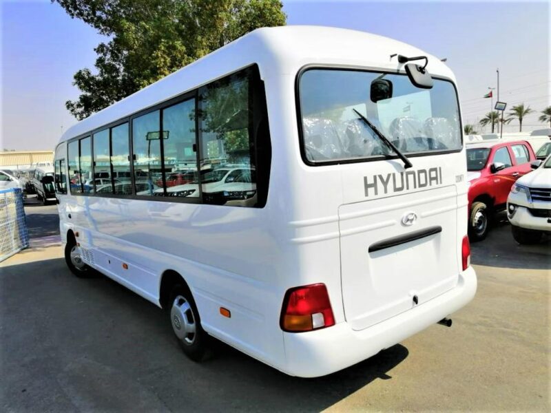 2026 Hyundai County 3.9 Litres 4 Cylinders Diesel Engine White Grey Commercial Bus GCC Specs