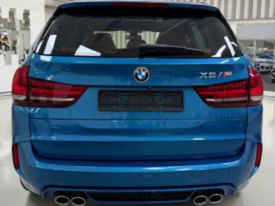 2018 BMW X5 M TwinPower Turbo 8 Cylinders Petrol Engine Blue Brown SUV GCC Specs