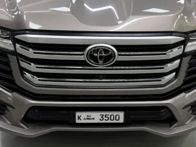 2023 Toyota Land Cruiser VXR 3.5 Litres Twin-Turbo 6 Cylinders Petrol Engine Grey Beige SUV