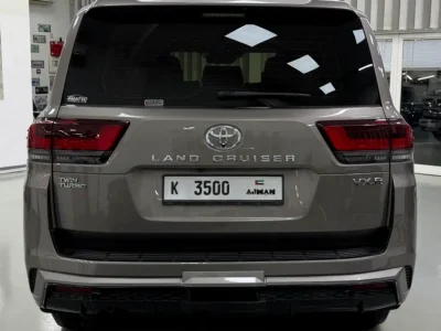 2023 Toyota Land Cruiser VXR 3.5 Litres Twin-Turbo 6 Cylinders Petrol Engine Grey Beige SUV