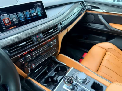 2018 BMW X5 M TwinPower Turbo 8 Cylinders Petrol Engine Blue Brown SUV GCC Specs