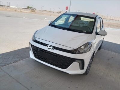2024 Hyundai i10 1.2 Litres 3 Cylinders Petrol Engine White Beige Compact Hatchback GCC