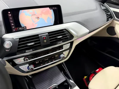 2019 BMW X3 xDrive30i M Sport 2.0L Turbocharged 4 Cylinders Petrol Engine Black Beige SUV GCC