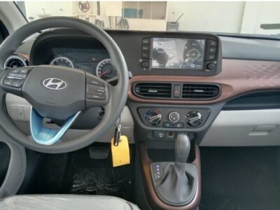 2024 Hyundai i10 1.2 Litres 3 Cylinders Petrol Engine White Beige Compact Hatchback GCC