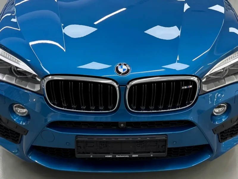 2018 BMW X5 M TwinPower Turbo 8 Cylinders Petrol Engine Blue Brown SUV GCC Specs