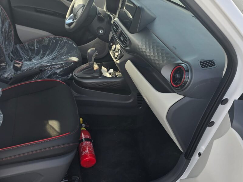 2026 Hyundai i10 1.2 Litres 3 Cylinders Petrol Engine White Black Compact Hatchback GCC