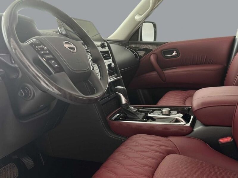 2024 Nissan Patrol LE Platinum City 5.6L 8 Cylinders Petrol Engine White Red SUV GCC Specs