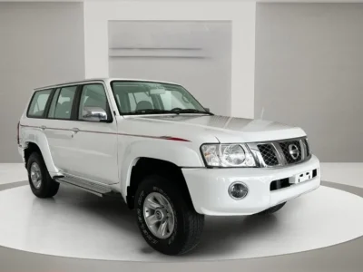 2024 Nissan Patrol Safari SW 4.8 Litres 6 Cylinders Petrol Engine White Grey SUV GCC Specs AT