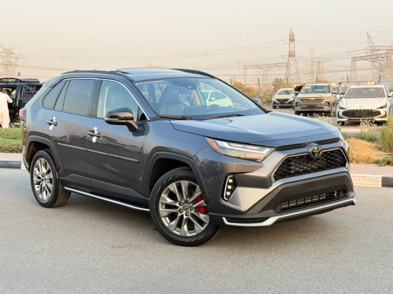 2023 TOYOTA RAV 4 XLE PREMIUM 2.5 Litres 4 Cylinders Petrol Engine Grey Black SUV US Specs