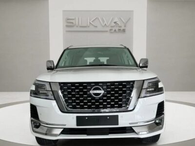 2024 Nissan Patrol LE Platinum City 5.6L 8 Cylinders Petrol Engine White Red SUV GCC Specs