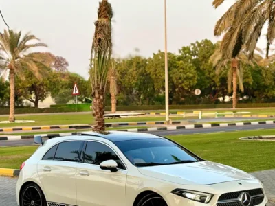 2019 Mercedes-Benz A-Class A 250 4 Cylinders Petrol Engine White Black Sedan GCC Specs
