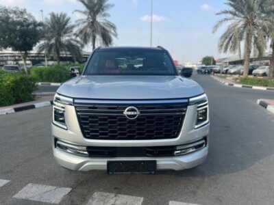 2026 Nissan Patrol LE Platinum City 3.5L Twin-Turbocharged V6 Petrol Engine Silver Red SUV GCC