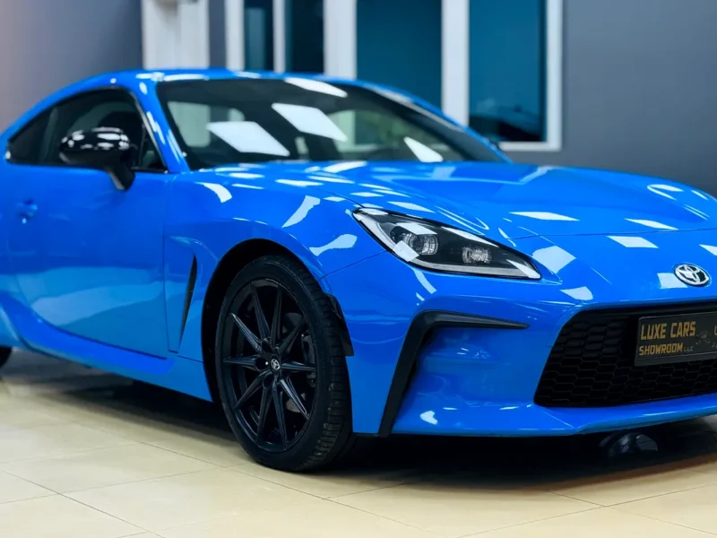 2023 Toyota 86 GT 2.4 Litres 4 Cylinders Petrol Engine Blue Black Coupe Immaculate Condition