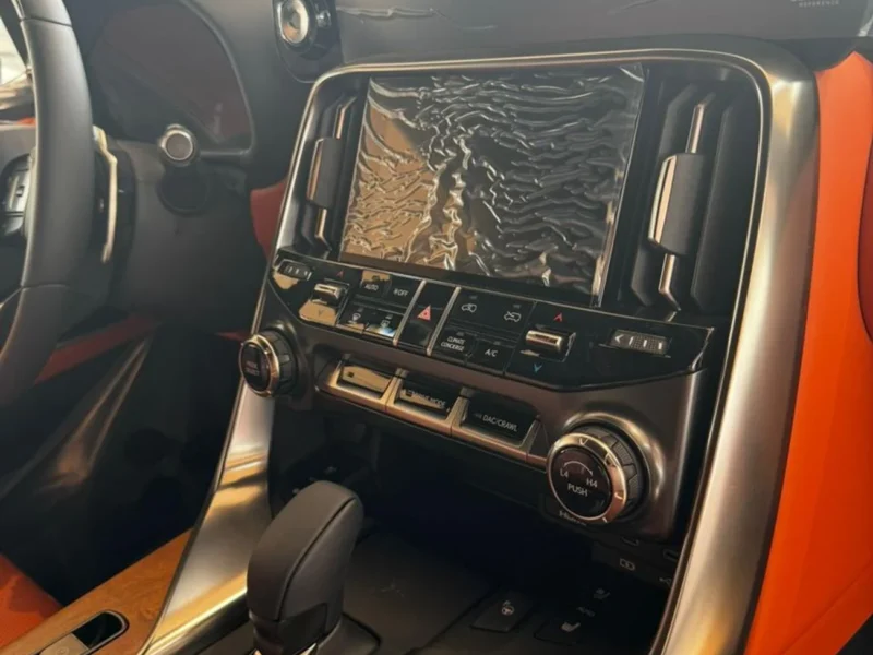 2026 Lexus LX700h VIP Kuro 3.5 Litres 6 Cylinders Hybrid Engine White Orange SUV GCC Specs