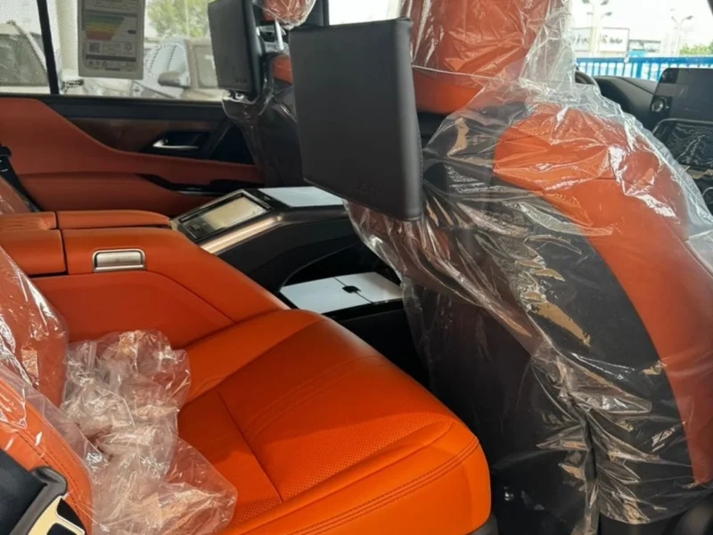 2026 Lexus LX700h VIP Kuro 3.5 Litres 6 Cylinders Hybrid Engine White Orange SUV GCC Specs