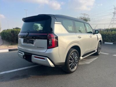 2026 Nissan Patrol LE Platinum City 3.5L Twin-Turbocharged V6 Petrol Engine Silver Red SUV GCC