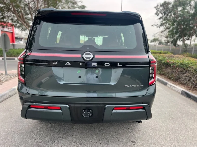 2026 Nissan Patrol SE PLATINUM CITY 3.8-liter V6 Petrol Engine Green Red SUV GCC Specs