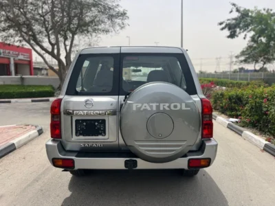 2024 Nissan Patrol Safari SW 4.8 Litres 6 Cylinders Petrol Engine Silver Grey SUV GCC Specs Manual