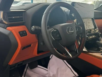 2026 Lexus LX700h VIP Kuro 3.5 Litres 6 Cylinders Hybrid Engine White Orange SUV GCC Specs