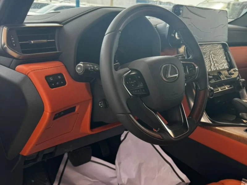 2026 Lexus LX700h VIP Kuro 3.5 Litres 6 Cylinders Hybrid Engine White Orange SUV GCC Specs
