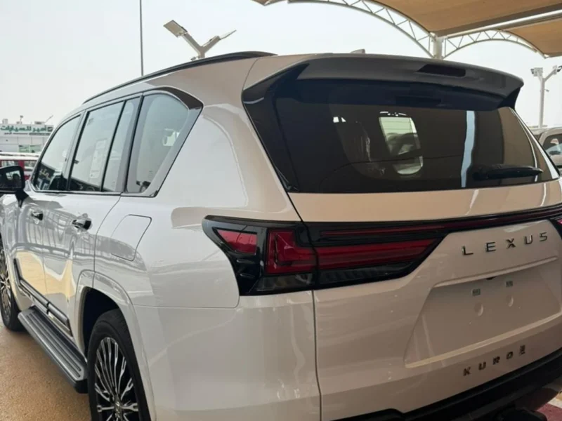 2026 Lexus LX700h VIP Kuro 3.5 Litres 6 Cylinders Hybrid Engine White Orange SUV GCC Specs