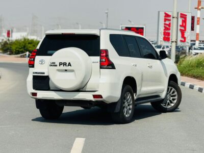 2019 Toyota Prado GXR 4.0 Litres 6 Cylinders Petrol Engine White Beige SUV GCC Specs