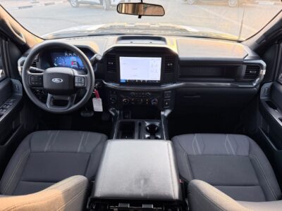 2025 FORD F-150 2.7 Litres Turbo 6 Cylinders Petrol Engine White Black Pickup Truck US Specs