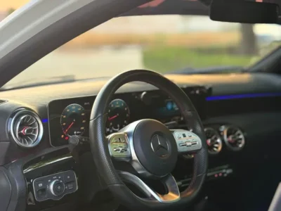2019 Mercedes-Benz A-Class A 250 4 Cylinders Petrol Engine White Black Sedan GCC Specs