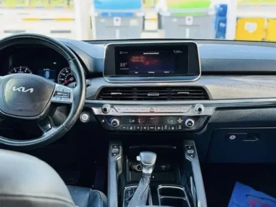 2022 Kia Telluride EX 3.8-liter V6 Petrol Engine White Black SUV American Specs Automatic
