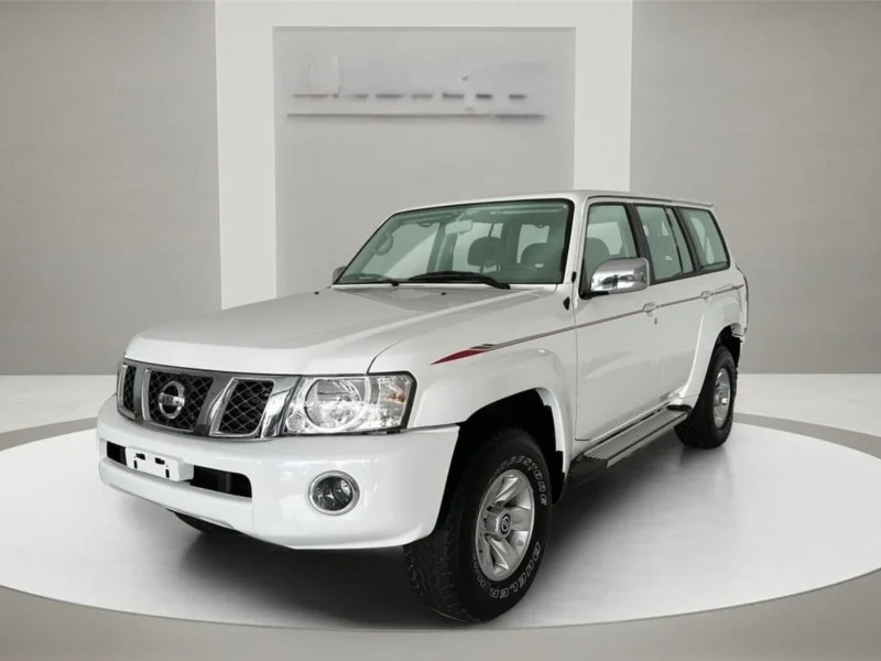 2024 Nissan Patrol Safari SW 4.8 Litres 6 Cylinders Petrol Engine White Grey SUV GCC Specs AT