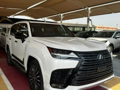2026 Lexus LX700h VIP Kuro 3.5 Litres 6 Cylinders Hybrid Engine White Orange SUV GCC Specs