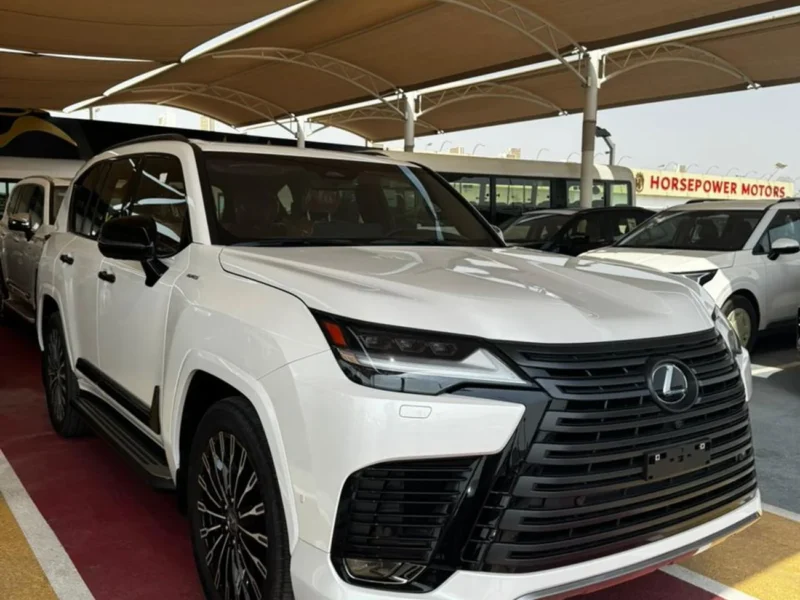 2026 Lexus LX700h VIP Kuro 3.5 Litres 6 Cylinders Hybrid Engine White Orange SUV GCC Specs
