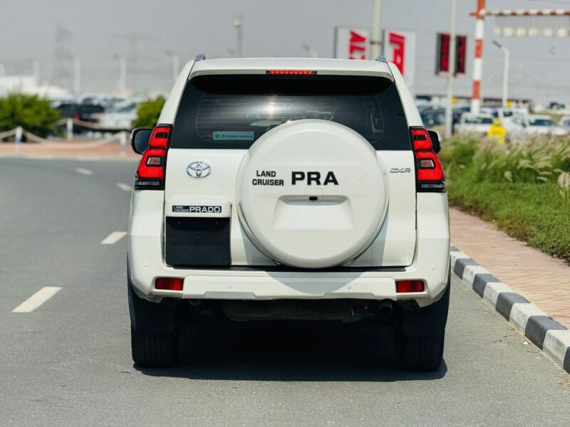 2019 Toyota Prado GXR 4.0 Litres 6 Cylinders Petrol Engine White Beige SUV GCC Specs