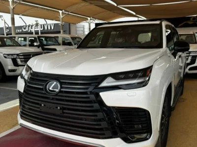 2026 Lexus LX700h VIP Kuro 3.5 Litres 6 Cylinders Hybrid Engine White Orange SUV GCC Specs
