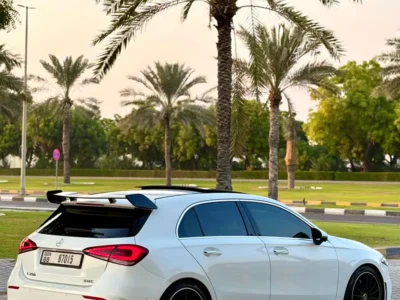 2019 Mercedes-Benz A-Class A 250 4 Cylinders Petrol Engine White Black Sedan GCC Specs